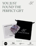 KALIFANO Angel Aura Amethyst Geode - Titanium Bonded High Energy Amatista Crystal - Natural Reiki Wicca Rock with Healing and Calming Effects (Family Owned and Operated) - Image 5