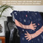 Afterprints Get Well Gifts for Women Men, Hug/Healing Blanket, Thinking of You/Cancer Care/Sympathy/After Surgery Gifts for Friends, Sister, Coworkers, Soft Throw Blankets 50'' x 60'' - Image 4