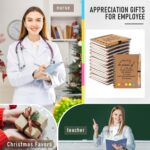 Chuangdi 100 Sets Employee Appreciation Thank You Gifts Inspirational Spiral Notebook Journal with Sticky Note Notepad Motivational Bamboo Pen Bulk for Nurse Teacher Volunteer Team Coworker - Image 6