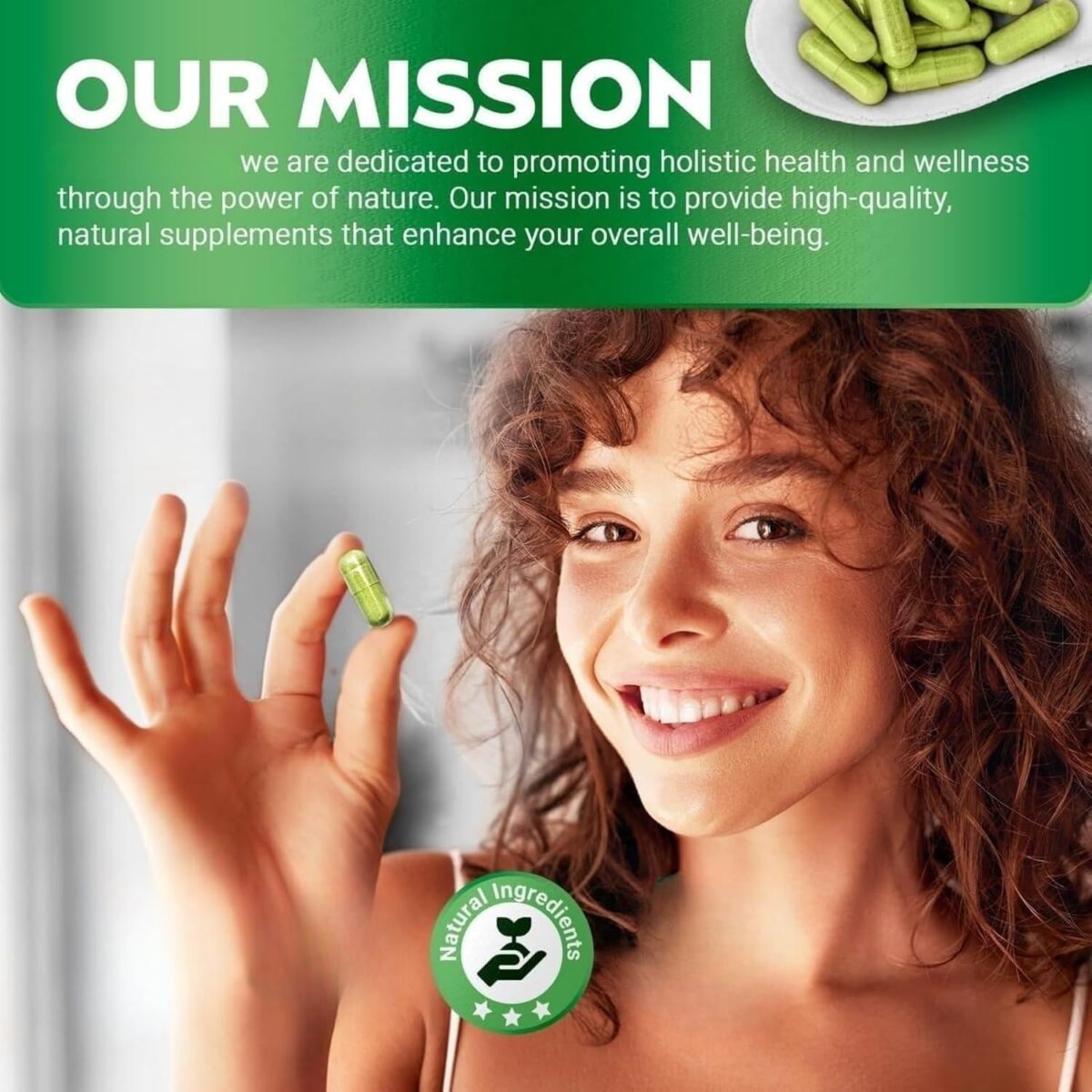 Moringa Powder Capsules|Pure Nutrient| Rich Moringa Powder| A Natural Green Antioxidant Superfood | Supports Energy, Skin Health, Gut Health with Essential Vitamins & Amino Acids - Image 4