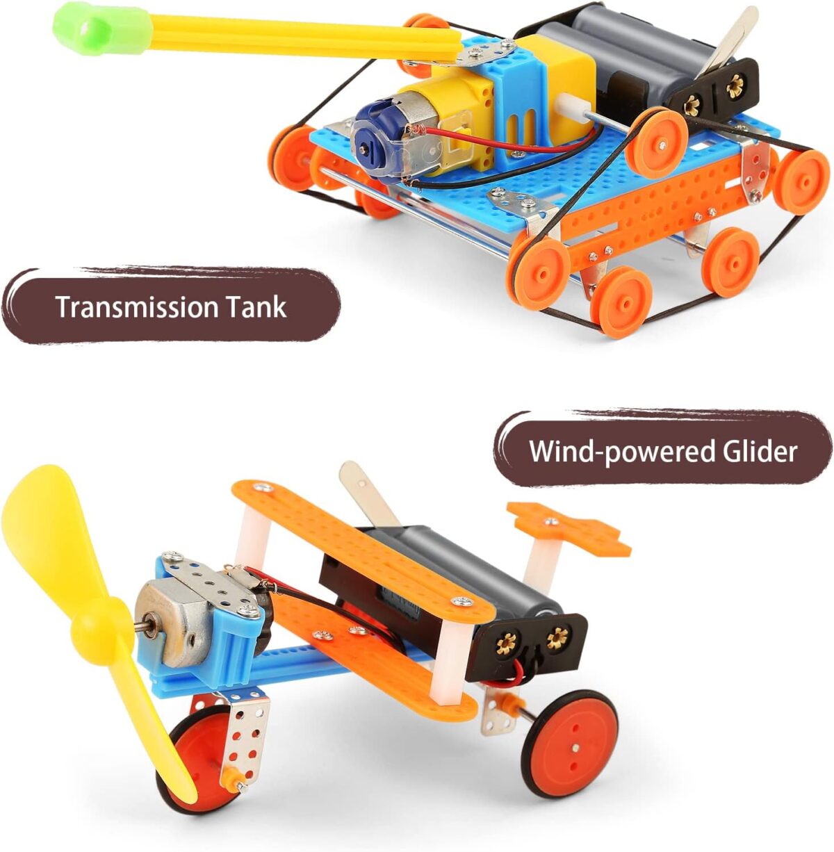 STEM Kits for Kids Crafts 6-8 8-12, Boys Gifts Toys for 6 7 Year Old Boy Birthday Gift Ideas, STEM Toys Craft Kits 6+ 7+ yr, Robotics Science Activities Robot Building Age 8-10 8 9 10 11 12 Years - Image 8