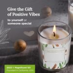 Magnificent 101 3 Long Lasting Pure Sage + Palo Santo Candles | 3.5 Oz Each - 42 Hour Burn | Natural, Organic Soy Candles for House Energy Cleansing & Manifestation Sage Smudge Kit Incense - Image 6