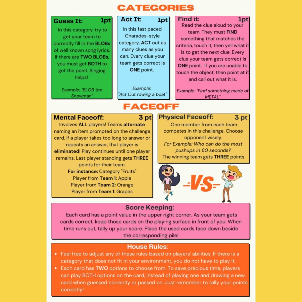 Family Faceoff | Fun Active Game Meant to Get You Moving with The Holderness Family - Best to Play with Family During Rainy Day - Image 6