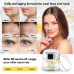 Retinol Cream Anti Aging for Face: Wrinkle Cream for Face Neck with Collagen Hyaluronic Acid - Night Moisturizer for Men Women - Facial Skin Care with Vacuum Pump for Exact Dosage - Image 6