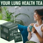 Betterbrand BetterLungs Detox Tea – Herbal Tea for Respiratory Support | Mullein Leaf & Herbal Blend for Lung Health & Wellness | Caffeine-Free | 15 Tea Bags - Image 2