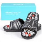 BYRIVER Tension Fatigue Relief Massager, Circulation Slippers Sandals, Foot Health Care Products Holistic Gift for Men Women Mom Dad, Muscle Relaxer Trigger Point Massage Tool (XL) - Image 2
