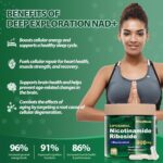 NAD Nicotinamide Riboside Resveratrol, Liposomal NAD Supplements for Women & Men, NMN Supplement Alternative, NAD Supplement - 100 Capsules - Image 3