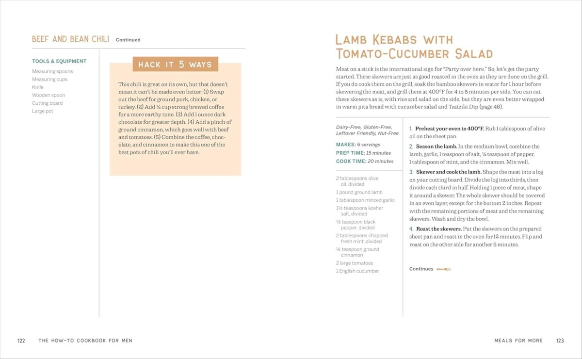 The How-To Cookbook for Men: 100 Easy Recipes to Learn the Basics - Image 7