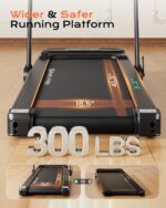 Treadmills for Home, 3.0HP Folding Treadmill with Incline, Small Space Portable Running Machine, 240 Lbs Capacity with 12 Preset PROG, LED Display, Speaker and Cup Holder - Image 3