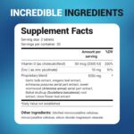 Dr. Berg Emergency Immune Support w/Echinacea - Potent Blend of Herbal Extracts (Warning: Strong Herbal Smells) - Immune Support Supplement Includes 2,000 IUs of Vitamin D & 10mg of Zinc - 60 Tablets - Image 7