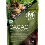 Cacao Powder Organic - 1 Pound - Unsweetened Premium Grade Superfood (Raw) - USDA & Vegan Certified - Perfect for Keto, Breakfast, Hot Chocolate, Baking & Ice Cream. (Cacao Powder (1 LB))