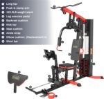 Fitvids Home Gym, Workout Equipment with Leg Press, Exercise Equipment for Home with Pulley System, Home Gym Equipment for Full Body Strength Training, Preacher Curl and Leg - Image 2