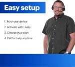Lively Mobile2 - Medical Alert Device - 24/7 Emergency Help - Waterproof - with Optional Fall Detection - Lanyard Included - for Greater Independence - Image 3