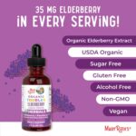 MaryRuth Organics Toddler Elderberry Syrup, USDA Organic Elderberry, Sugar Free Kids Immune Support Supplement for Ages 1-3 Years, Clean Label Project Verified®, Vegan, Non-GMO, Gluten Free, 1 Fl Oz - Image 7