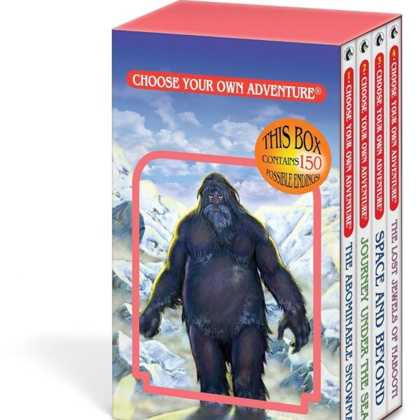 Choose Your Own Adventure 4-Book Boxed Set #1: Origin Four (The Abominable Snowman, Journey Under The Sea, Space And Beyond, The Lost Jewels of Nabooti) (Choose Your Own Adventure Box Sets)