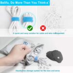 Belifu Dual Channel TENS EMS Unit 24 Modes Muscle Stimulator for Pain Relief Therapy, Electronic Pulse Massager Muscle Massager with 10 Pads, Dust-Proof Drawstring Storage Bag, Fastening Cable Ties - Image 5