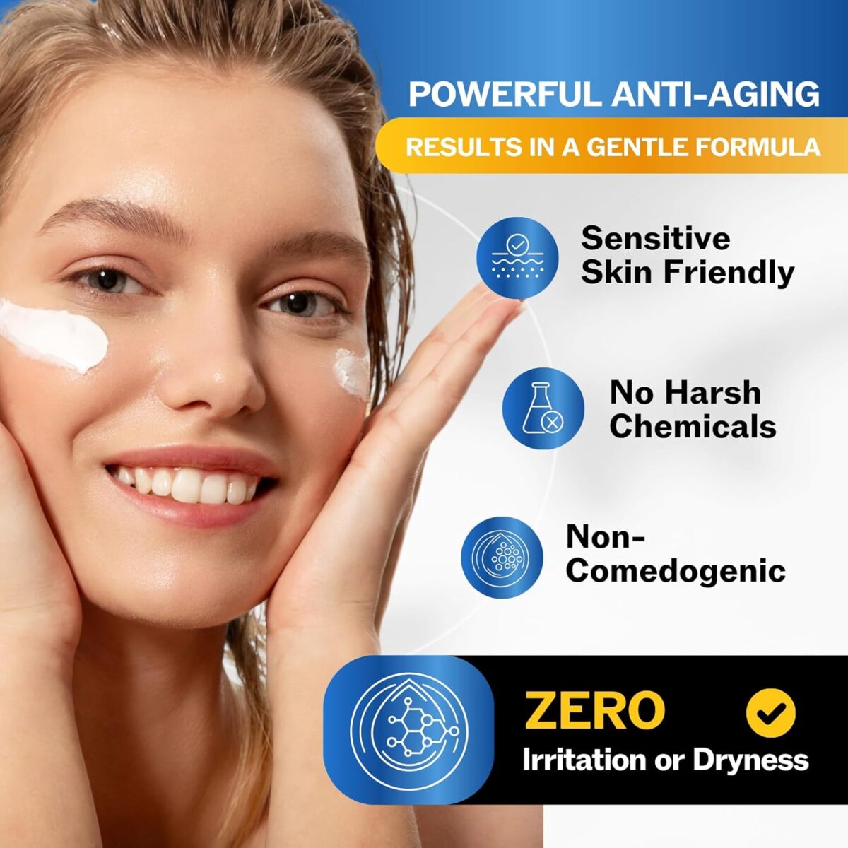 LilyAna Naturals Anti Aging Retinol Face Cream for Women – Wrinkle & Neck Cream for Firming, Retinol Moisturizer for Face with Hyaluronic Acid, Hydrating Night Cream for Fine Lines, Collagen Boost - Image 5