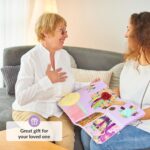Fidget Blanket for Dementia | Calming & Comforting Dementia Activities for Seniors | Dementia Products for Elderly | Sensory Blanket | Helps with Alzheimer’s, Dementia, Asperger’s, Autism, Anxiety - Image 2