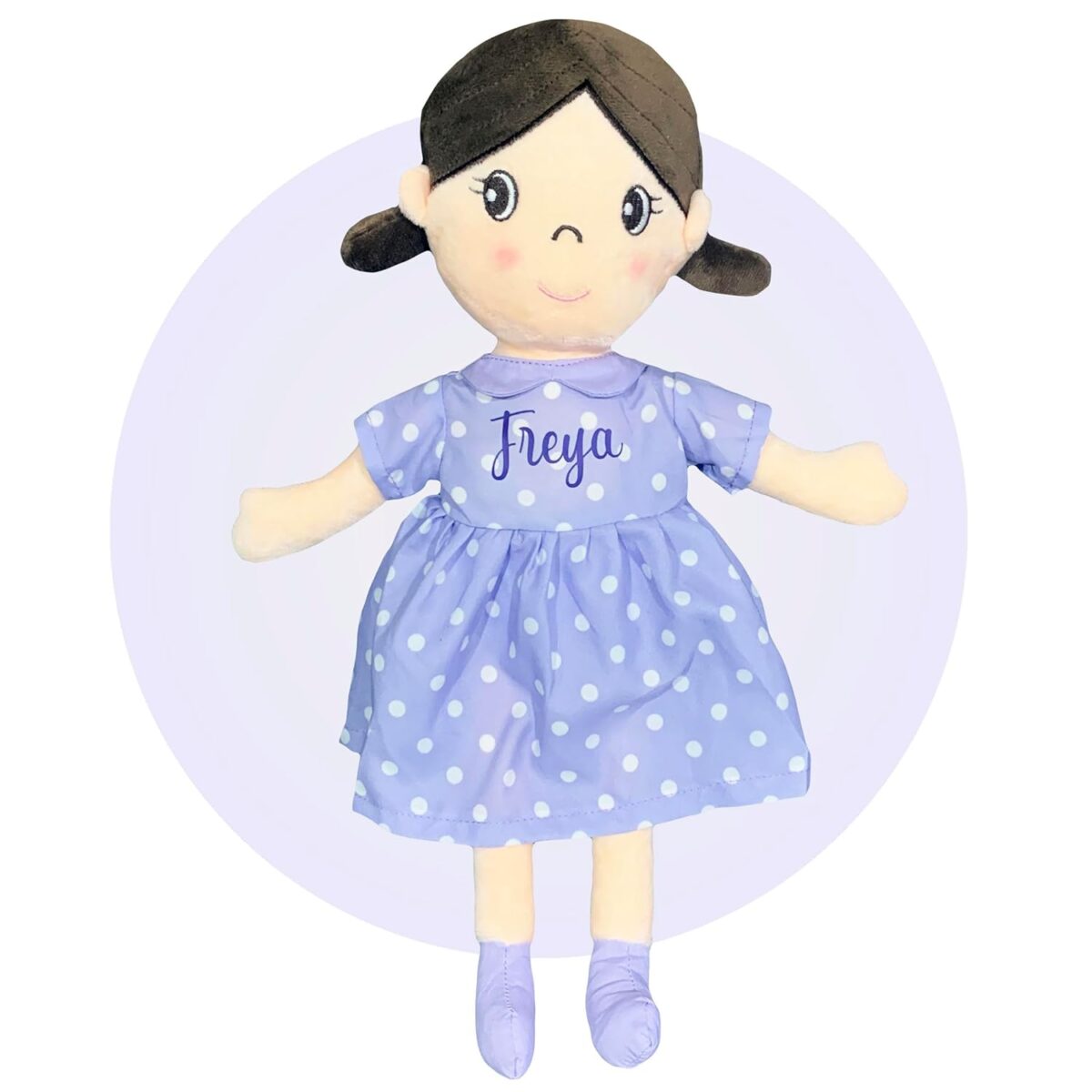 Heart Surgery Gift for Kids - Personalized Surgery Baby Doll - Heart Anniversary Gifts - Great Heart Surgery Gift - Confidence Building Tool - Baby Heart Warrior Gifts by Kikilishop (Lavender Dress) - Image 8