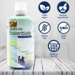 Wellgenix Immune Essentials – 12 in 1 Natural Immune System Support Supplement - Liquid Nutritional Multivitamin - Boosts Immune System and Overall Health For Kids & Adults - Fruit Punch Flavor 32 oz - Image 4