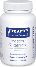 Pure Encapsulations Liposomal Glutathione - Immune Support & Liver Detox* - Antioxidant Protection - with Setria Glutathione - Non-GMO - 60 Softgel Capsules