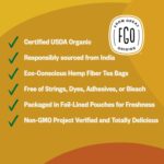 FGO Organic Turmeric Ginger Tea, Eco-Conscious Tea Bags, 100 Count, Packaging May Vary (Pack of 1) - Image 3