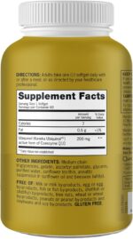 Qunol Ubiquinol CoQ10 200mg Softgels, Powerful Antioxidant for Heart and Vascular Health, Essential for Energy Production, Natural Supplement Active Form of CoQ10, 60ct Softgels - Image 8