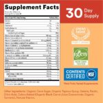 SmartyPants Kids Multivitamin Gummies: Omega 3 Fish Oil (EPA/DHA), Vitamin D3, C, Vitamin B12, B6, A, K & Zinc for Immune Support, Biotin, Gluten Free, Three Fruit Flavors, 120 Count (30 Day Supply) - Image 3