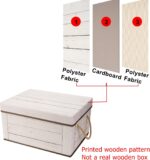 Livememory Memory Box for Keepsake, Decorative Storage Boxes with Lids and Handles for Storage, Decorative - L15.7 x W11.8 x H7.9 In (Not Made of Wood, 2 Pack) - Image 5