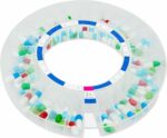 Automatic Pill Dispenser,Locked Medication Dispenser for Elderly with Alarm, 6 Dosage Templates, Sound & Light Alerts & Key for Vitamins, Supplements (Frosted Lid) - Image 6