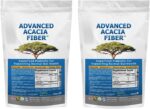 Advanced Acacia Fiber Powder 5 Ibs (80oz) Soluble Leaky Gut Repair, Organic Fiber Supplement Powder Prebiotic for Gut Repair - 2 Pack