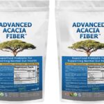Advanced Acacia Fiber Powder 5 Ibs (80oz) Soluble Leaky Gut Repair, Organic Fiber Supplement Powder Prebiotic for Gut Repair - 2 Pack