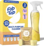 Starter Cleaning Kit - Home-friendly Cleaning Solution With Refillable Glass Bottle - Fabtab Multi-surface Cleaner Tablets For A Modern, Eco-conscious Home - Plant-Based Products - Image 9
