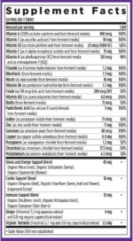 New Chapter Men's Multivitamin for Immune, Stress, Heart + Energy Support with Fermented Nutrients - Every Man's One Daily, Made with Organic Vegetables & Herbs, Non-GMO, Gluten Free - 72 ct - Image 6