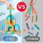 Magnetic Building Blocks STEM Educational Toy for Kids Montessori Learning Sticks and Balls Preschool Sensory Toys for Toddlers Gift for 3 Year Old Boys & Girls - Image 4