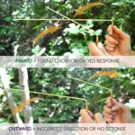 Solid Copper and Brass Dowsing Rods with Smooth Movement for Tracing Spiritual Energy Chi, Ghost Hunting, Water Divining, Finding Gold, Locating Lost Items or Answering Questions! - Image 4