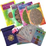 Sacred Geometry Spiritual Meditation Performance Harmonic Activation & Alignment Tool Powerforms 4, Soul Activator Neutral Space Portal Super Cell Energy Healing Cards Velvet Carry Bag - Image 2