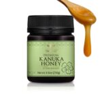 BeeNZ Raw Kanuka Honey, Pure New Zealand Honey, Natural Sweetener and Superfood Honey for Wellness and Skin Care Support, No Sugar Added, Traceable from Hive to Honey Jar, 8.8 oz/250g (8.8 oz)