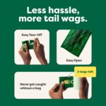 Earth Rated Poop Bags for Dogs, Guaranteed Leak Proof and Extra Thick Waste Bag Refill Rolls, Lavender Scented, 270 Count - Image 2