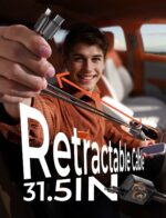 LISEN Retractable Car Charger [69W USB C Car Accessories Adapter ] for iPhone 16 USB C Charger Fast Charging, Ford Travel Essentials Gifts for Women Men, Road Trip Essentials for iPhone 16 15 14 13 12 - Image 3