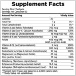 Nature S Bounty 24 Hour Daily Immune Support Vitamin C with Zinc and Vitamin D, 120 Softgels - Image 2