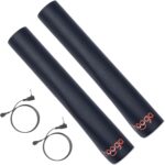 Hooga Grounding Mat for Sleep, Energy, Pain Relief, Inflammation, Balance, Wellness. Earth Connected Therapy. Indoor Grounding at Home, Office, Work. 15 Foot Cord Included. Conductive Carbon (2 Pack) - Image 4