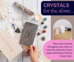 Real Crystals and Healing Stones - 17 PC Healing Crystals and Stones Set. Gemstones for Reiki, Meditation Accessories, Spiritual Gifts for Women. Chakra Witchcraft Kit - Image 7