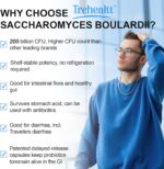 Saccharomyces Boulardii Probiotics 200 Billion CFUs, Clinically-Studied Probiotic for Women & Men Yeast for Intestinal, Gut, Immune & Digestive Health, Acid Resistant & Shelf-Stable, 60 Days Supply - Image 4