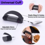 Weighted Parkinsons Utensils for Hand Tremors, Weighted Silverware for Parkinsons Patients Arthritic Hands, Built Up Utensils for Adults, Adaptive Eating Utensils for Disabled People Elderly - Image 5