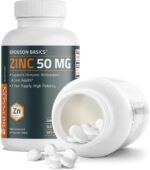 Bronson Zinc 50 MG High Potency One Year Supply Supports Immune, Antioxidant & Skin Health - Non-GMO, 360 Vegetarian Tablets - Image 6