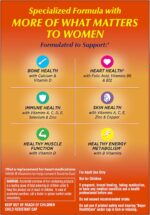 One A Day Women’s Petites Multivitamin,Supplement with Vitamin A, C, D, E and Zinc for Immune Health Support, B Vitamins, Biotin, Folate (as folic acid) & more,Tablet, 160 count - Image 9