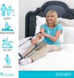 Stander BedCaddie, Pull-Up Assist Bed-Ladder with Non-Slip Handles for Adults, Seniors, and Elderly, Adjustable Length Bed-Lift, Sit Up Helper Bed-Assist, Mobility Aid for Handicapped and Injured - Image 5
