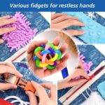 SOFWO Fidget Blanket and Muff Dog for Adults with Dementia, Alzheimers Dementia Activities Products for Elderly and Seniors,Gift Game and Toy for Alzheimer’s or Dementia,Sensory Fidget Toys. - Image 4