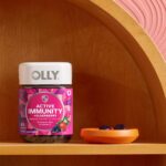 OLLY Immunity Gummy, Immune Support, Elderberry, Zinc, Vitamin C, Supplement, Berry Flavor, 15 Day Supply - 45 Count - Image 9